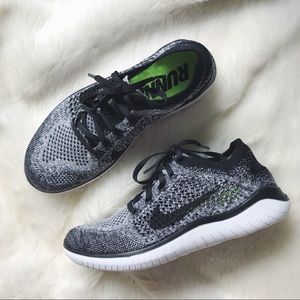 nike free rn flyknit 2018 oreo